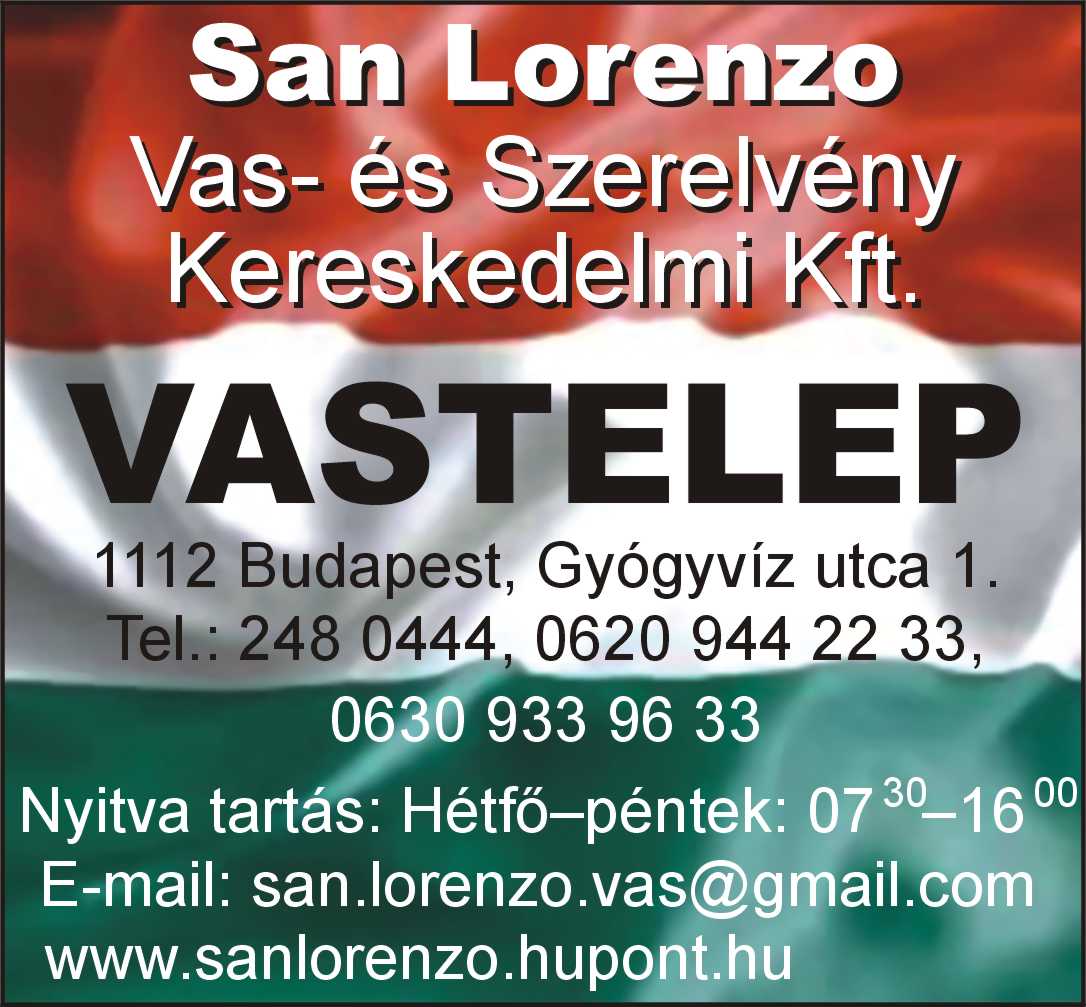 San Lorenzo Vastelep, vaskereskedés San Lorenzo Vastelep, vaskereskedés